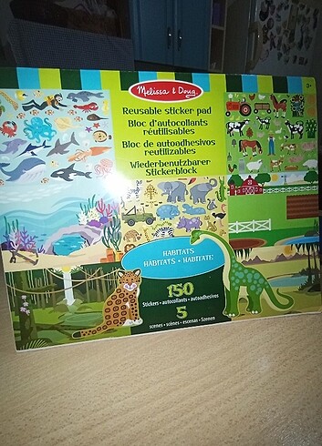 Melissa & Doug habitats 150 sticker