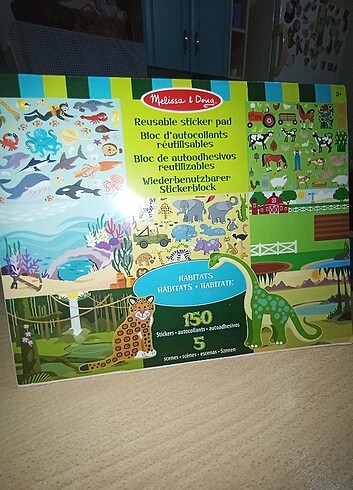 Melissa & Doug habitats 150 sticker 