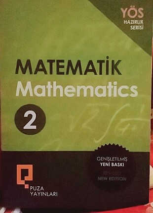 YÖS HAZIRLIK Matematik 1 ve 2