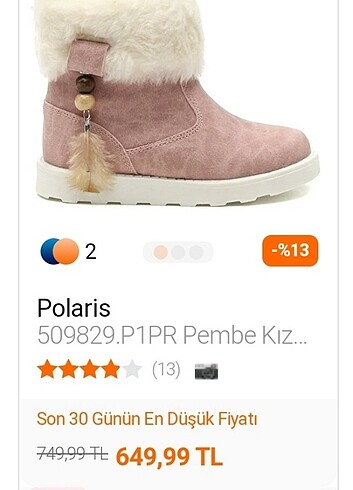 27 Beden ten rengi Renk Çocuk bot