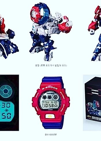 Casio G-Shock Transformers Set Sıfır - Görsel 6