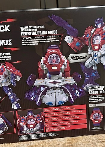 Casio G-Shock Transformers Set Sıfır - Görsel 7