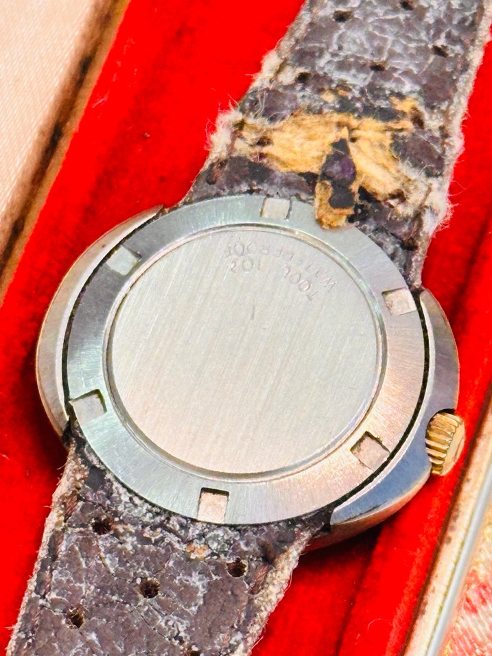 Omega  Dynamic Vintage Kadin Saati Altın Renk - Görsel 4