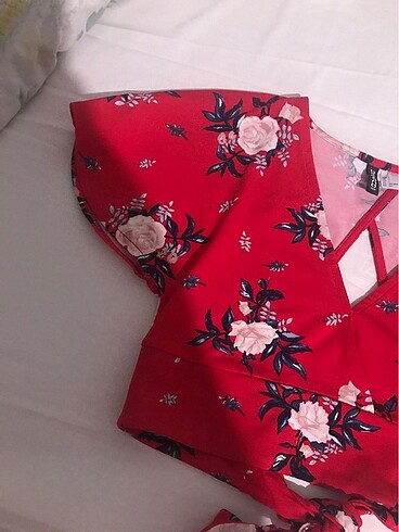 s Beden H&M sırtı açık bluz