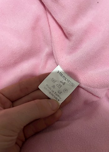 Kız Çocuk Pembe Baskılı Şişme Mont - Görsel 2