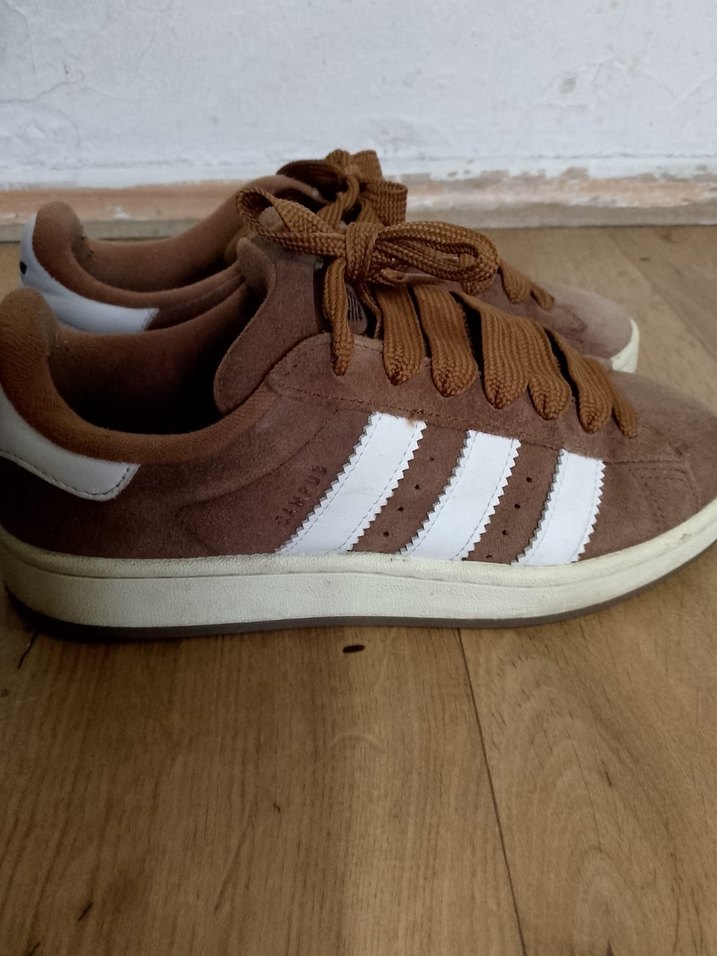 Kadın Kahverengi Süet Spor Ayakkabı - Görsel 2