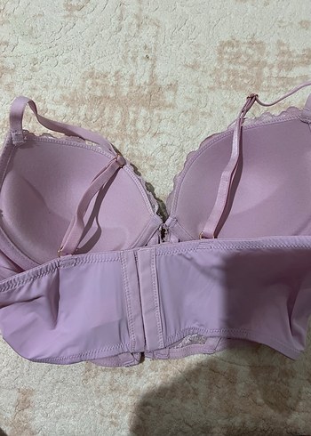 Bohem Tarzda Pembe Dantelli Sütyen - Görsel 5