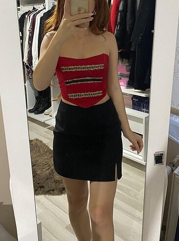 s Beden bordo Renk Kırmızı saten büstiyer