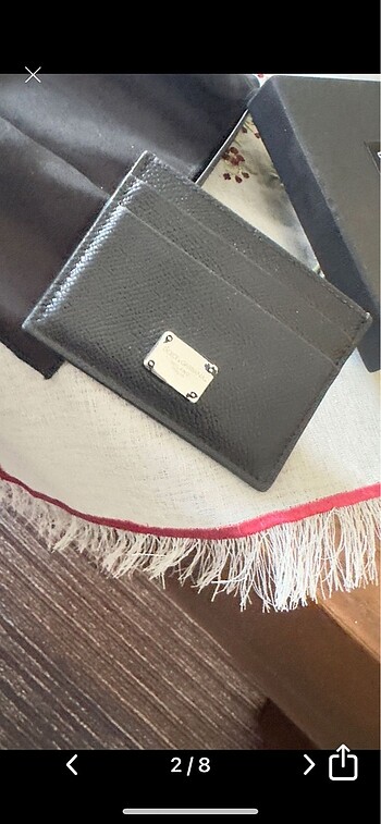  Beden siyah Renk Dolce gabbana cüzdan
