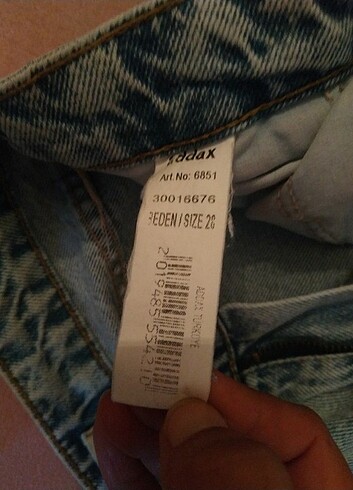 36 Beden mavi Renk ADDAX JEANS ve İpekyol Şort