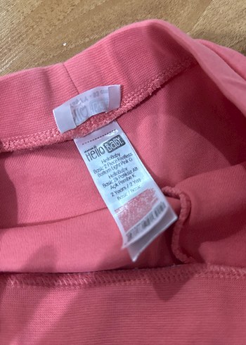 Kız Çocuk Pembe Polar Tayt - Görsel 2