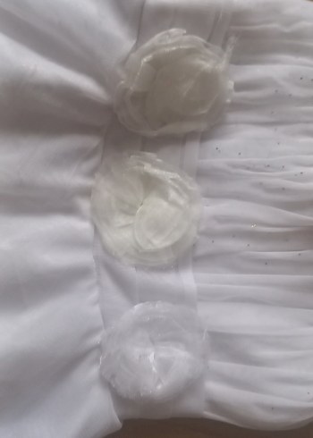 4 Yaş Beden beyaz Renk Beyaz gelinlik