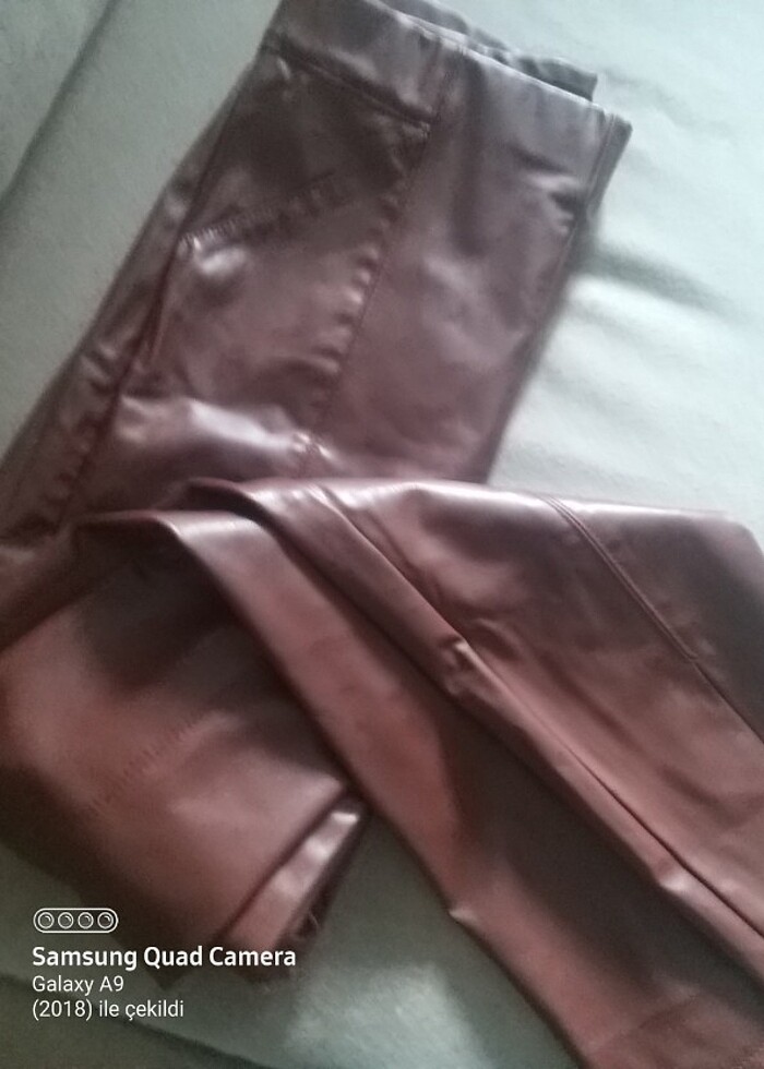 DİLVİN DERİ PANTOLON - Görsel 2