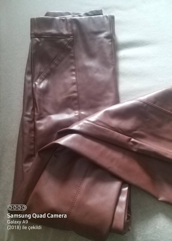 DİLVİN DERİ PANTOLON - Görsel 5