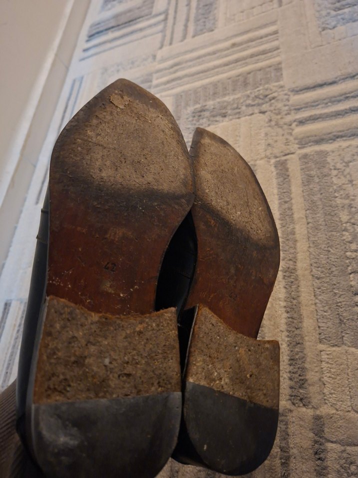 42 NUMARA HAKİKİ DERİ AYAKKABI - Görsel 5