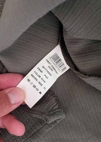 xl Beden haki Renk özdilek avm marka sıfır