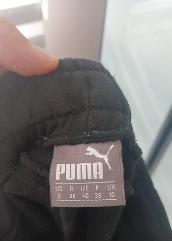 orjinal puma Siyah Eşofman Altı - Görsel 4