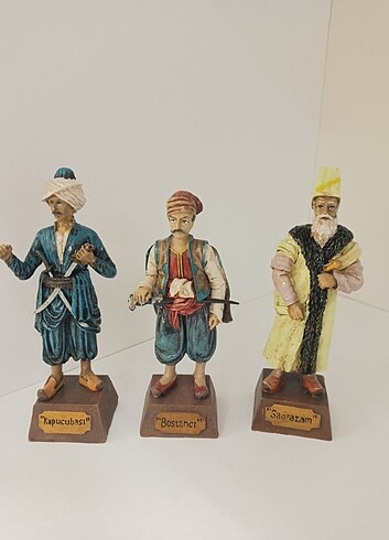  Beden Osmanlı devlet adamları biblo