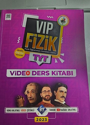 Vip fizik tyt video ders defteri