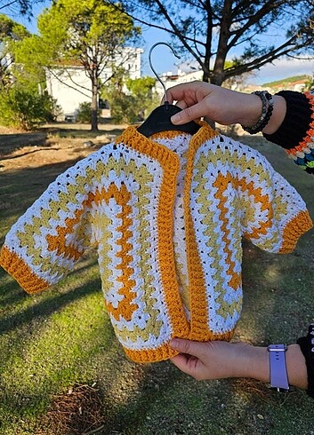 Diğer Bebek altıgen hirka