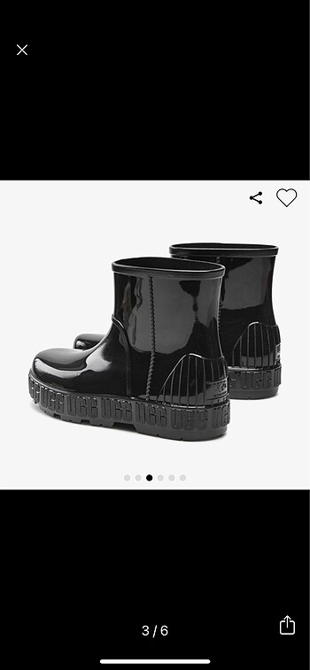 Ugg Ugg drizlita waterproof kadın siyah bot