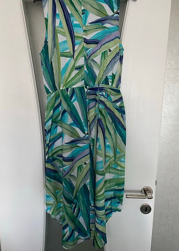 Kadın Çok Renkli Bohem Uzun elbise - Görsel 6