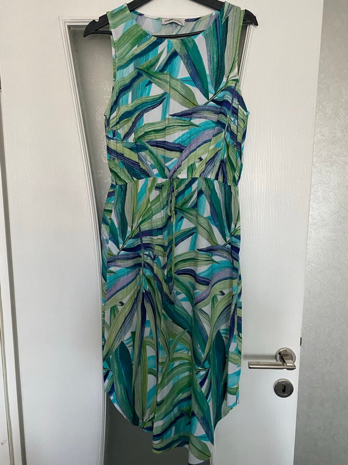 Kadın Çok Renkli Bohem Uzun elbise - Görsel 4