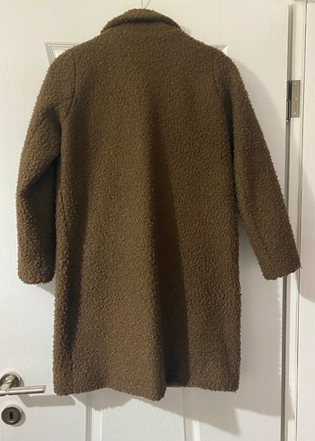 Kahverengi Midi Kadın Kaban - Görsel 6