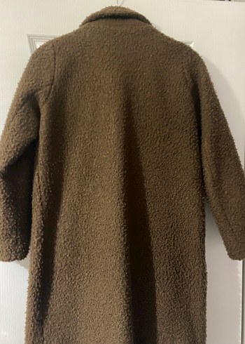 Kahverengi Midi Kadın Kaban - Görsel 7