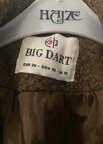 Kahverengi Midi Kadın Kaban - Görsel 4