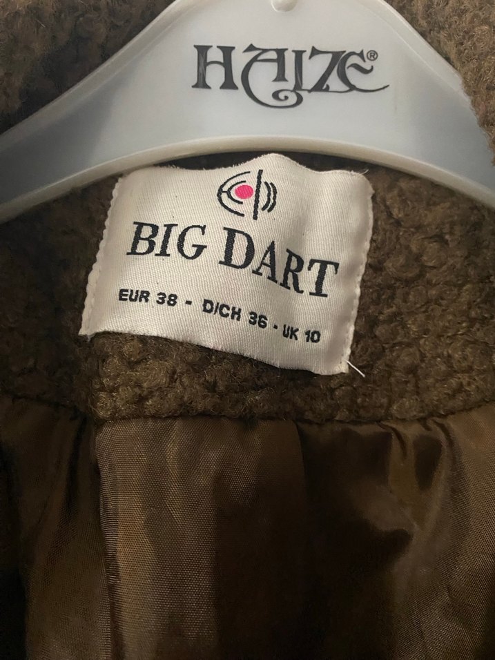 Kahverengi Midi Kadın Kaban - Görsel 4