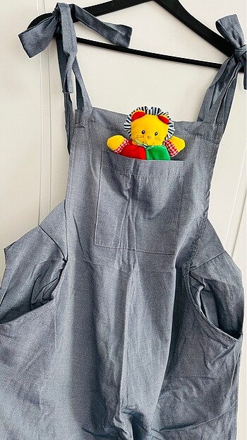 Hamile tulumu kot rengi - Görsel 6