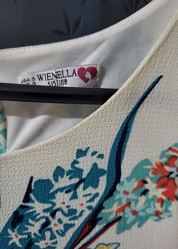 Çiçek Desenli Midi Bohem Elbise - Görsel 2