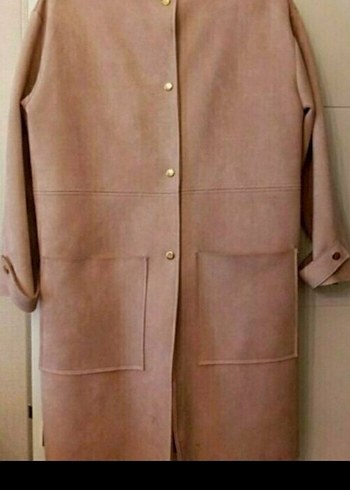 Zara Camel Suet Kaban