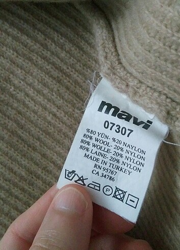 Mavi m beden hirka - Görsel 2