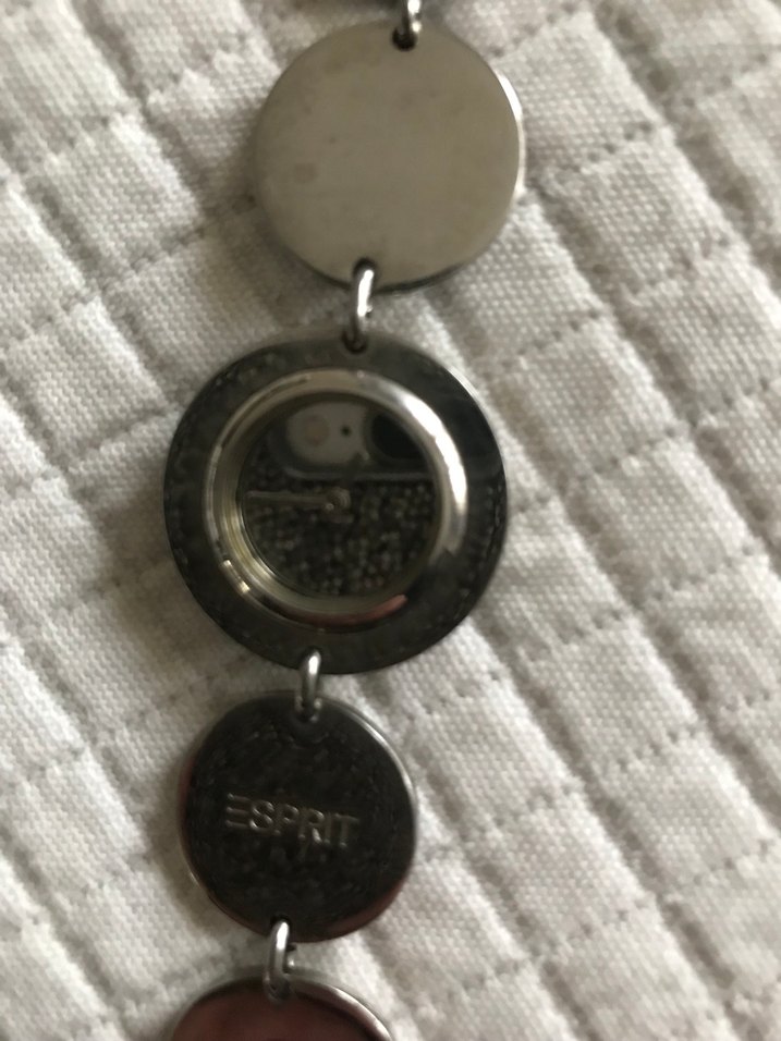 Gri Zincir Detaylı Kadın Kol Saati - Görsel 3