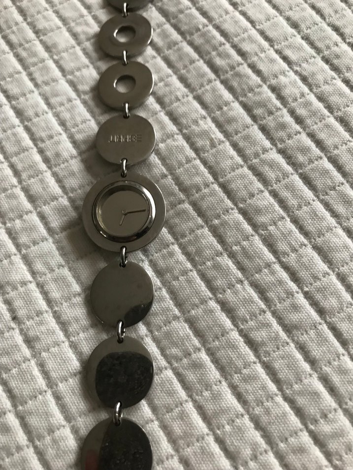 Gri Zincir Detaylı Kadın Kol Saati - Görsel 2