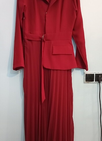 Bordo elbise