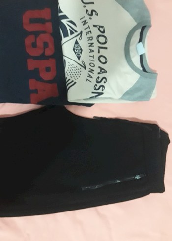 US POLO SWEAT VE FERMUARLI EŞOFMAN ALTI - Görsel 2