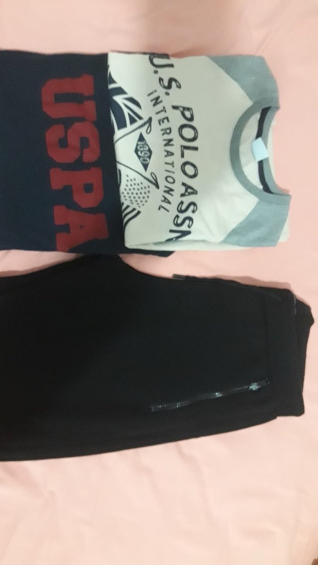 US POLO SWEAT VE FERMUARLI EŞOFMAN ALTI - Görsel 2