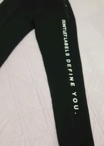 Siyah Baskılı Erkek Eşofman Altı - Görsel 2