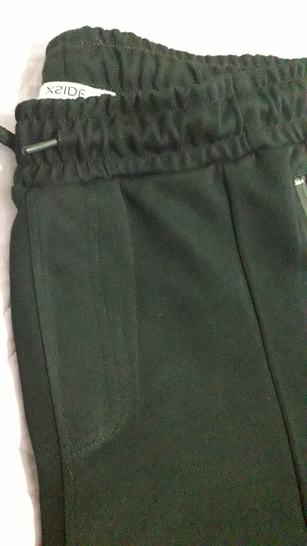 Siyah Baskılı Erkek Eşofman Altı - Görsel 4