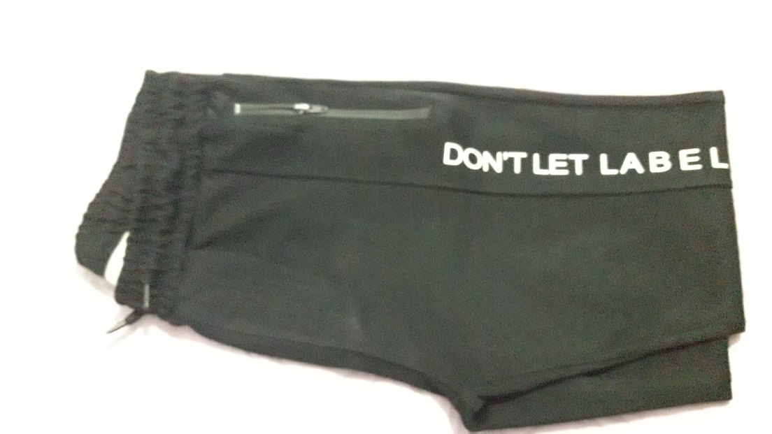 Siyah Baskılı Erkek Eşofman Altı - Görsel 5