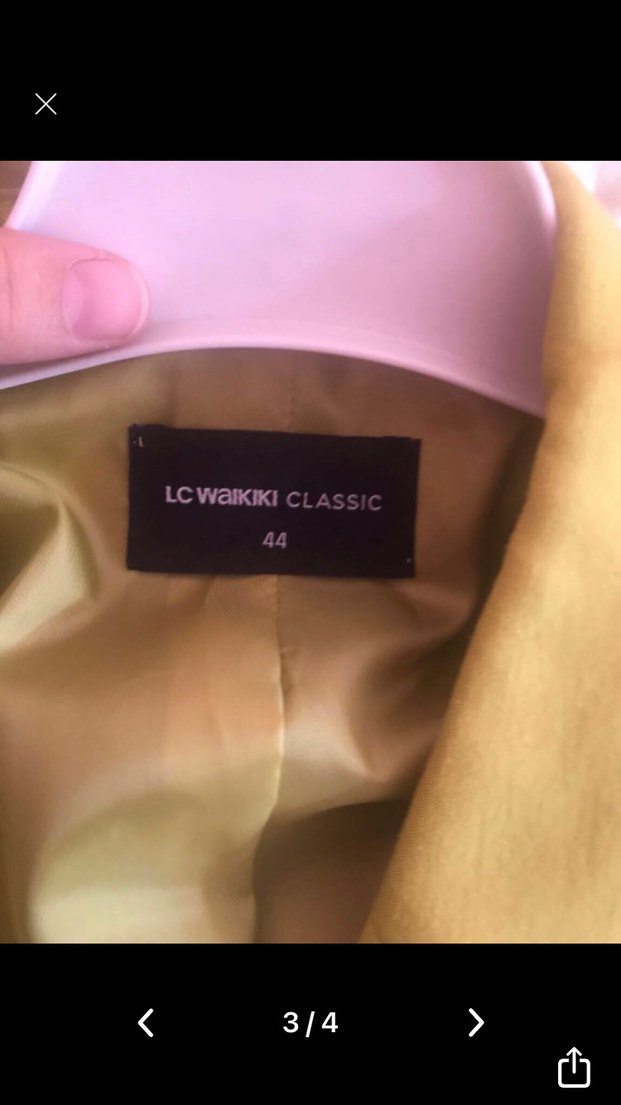 LC Wakiki Yeşil Düğmeli Kadın Blazer Ceket - Görsel 3