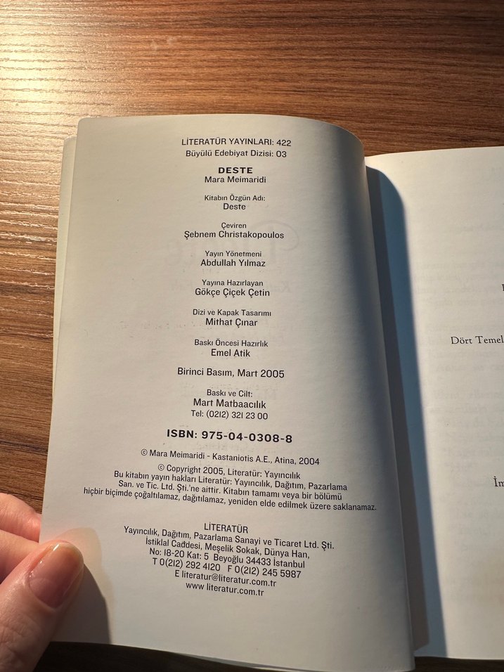 Deste - Katina'nın Aşk Falı Kartları ve Kitabı 1. Basım - Görsel 2