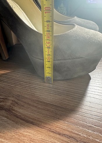 Beymen Collection Vizon Rengi Süet Platform Topuklu Ayakkabı - Görsel 7