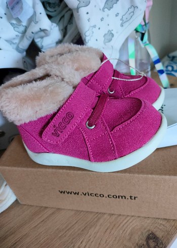 Vicco Vicco Pembe İlk Adım Ayakkabısı