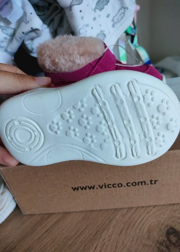 20 Beden Vicco Pembe İlk Adım Ayakkabısı