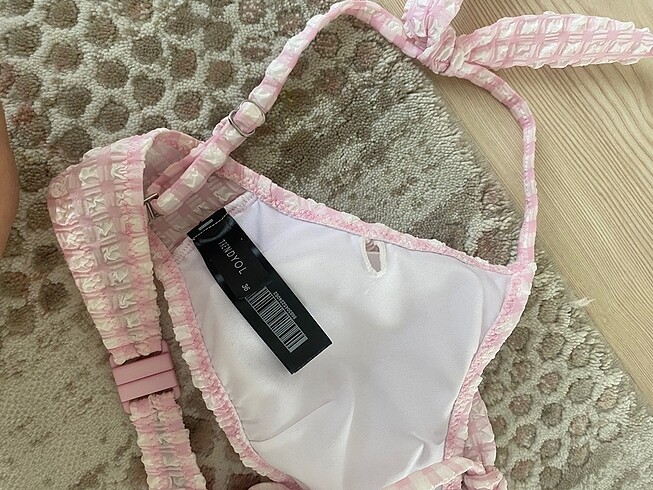 36 Beden pembe Renk Bikini takımı