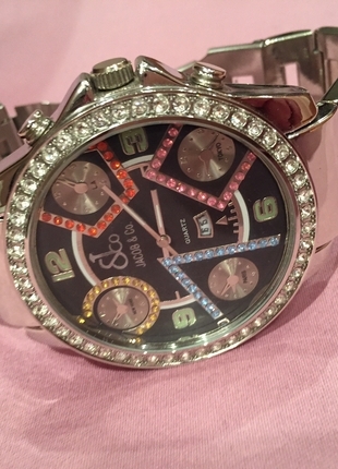 Markasız Ürün A-KALİTE DAVİD BECKHAM JACOB&CO; SWAROVSKİ TAŞLI SAAT